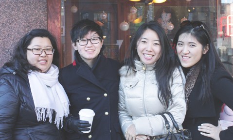 Chen, Xixi, Yawen, Lucy (I was behind the camera)