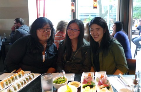 The bartender was a really bad photographer lol (cr: Lucy's camera)