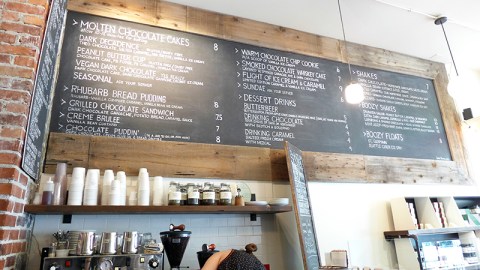 Dessert and booze! What more could you ask for?! (cr: Lucy)